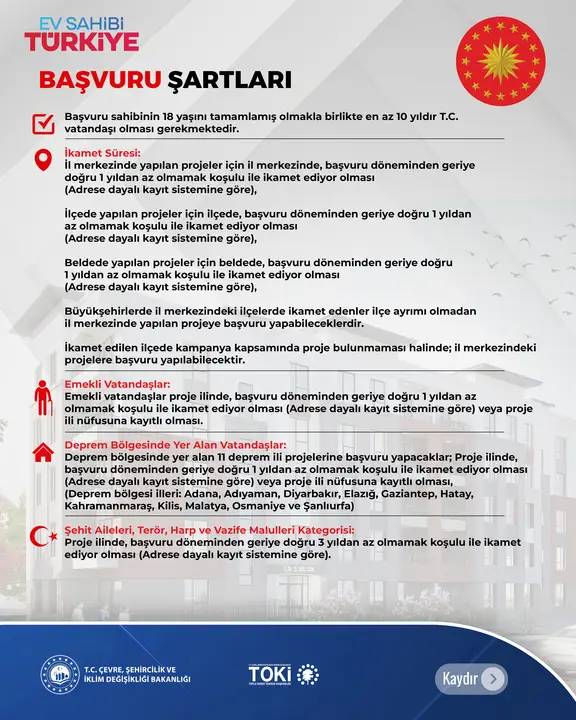 Antalya’dan Sosyal Konut Başvurusu Nasıl Yapılır? 9